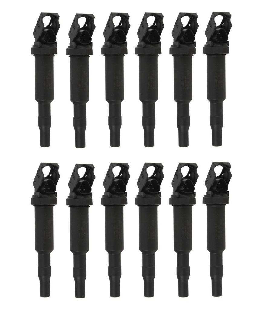 BMW Ignition Coil Set (12 Pieces) 12138647689 Bosch Bosch 4182348KIT